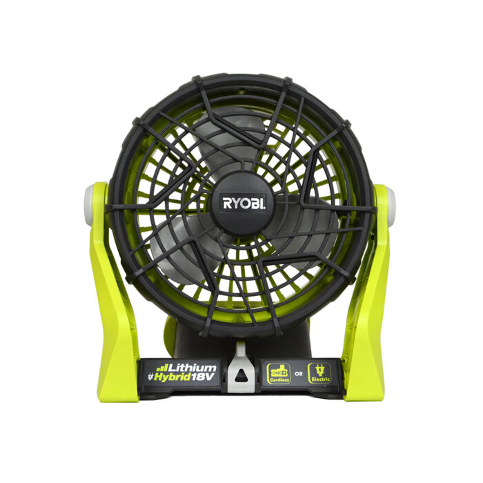 Dual Power Portable Hybrid Electric Ryobi Fan